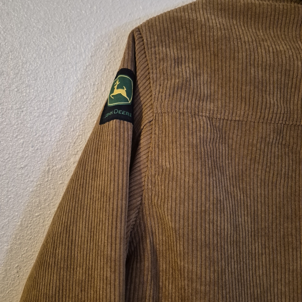 John Deere Tan Corduroy Jacket New W/tags - Picture 7 of 7